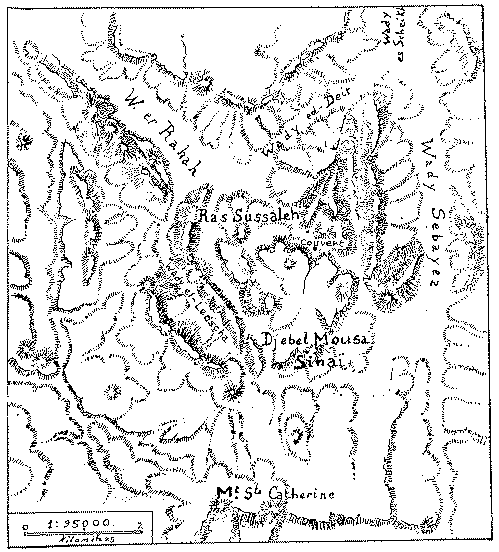 Le massif du sinaï